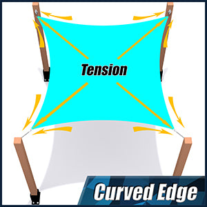 Rectangle Sun Shade Sail (Custom Size Made to Order)