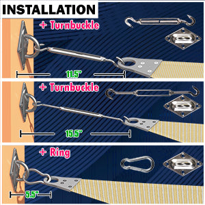 Custom Made-to-Order Heavy Duty Shade Sail