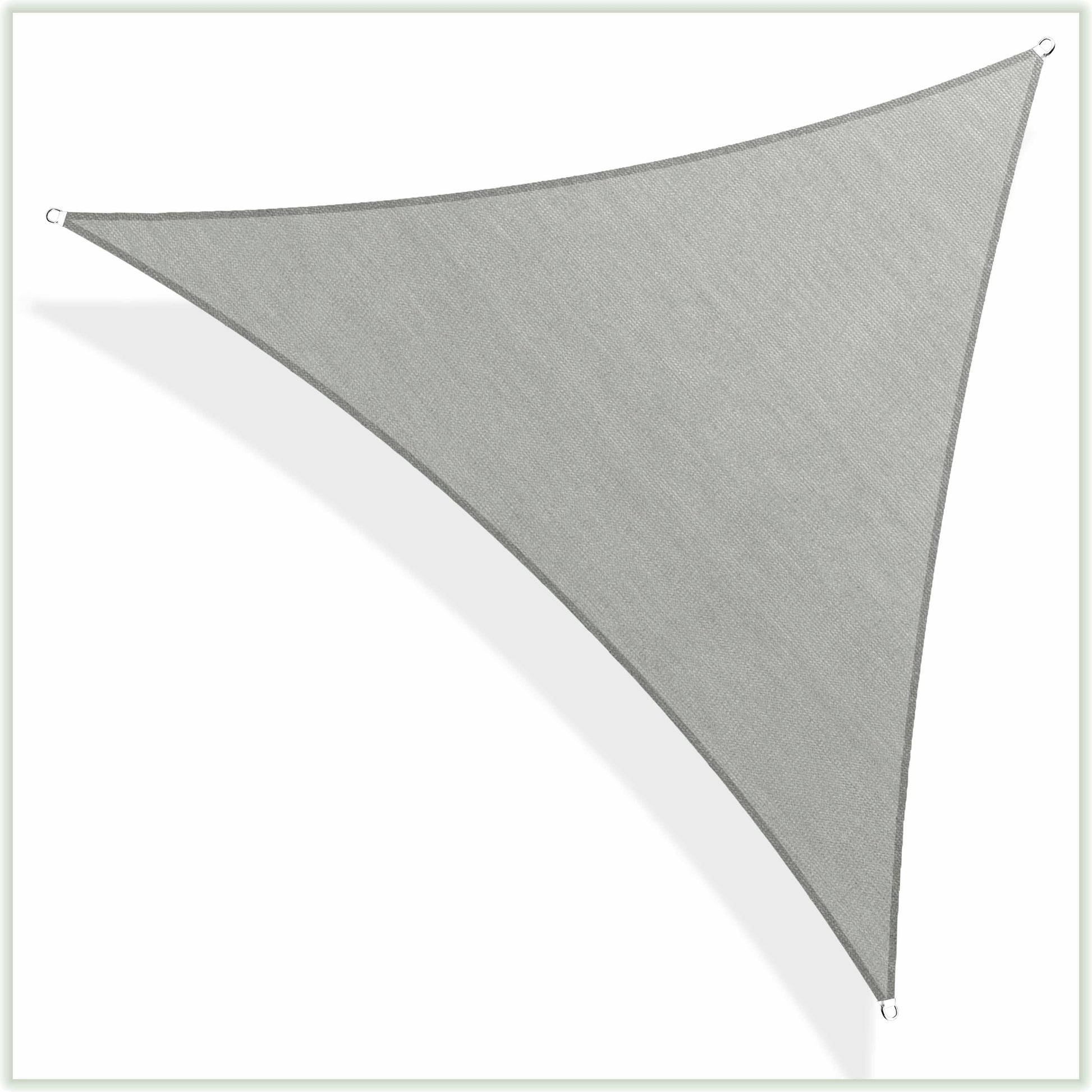 Equilateral Triangle Sun Shade Sail Canopy, Commercial Grade, 11 Sizes, 8 Colors Sun Shade Sail Colourtree