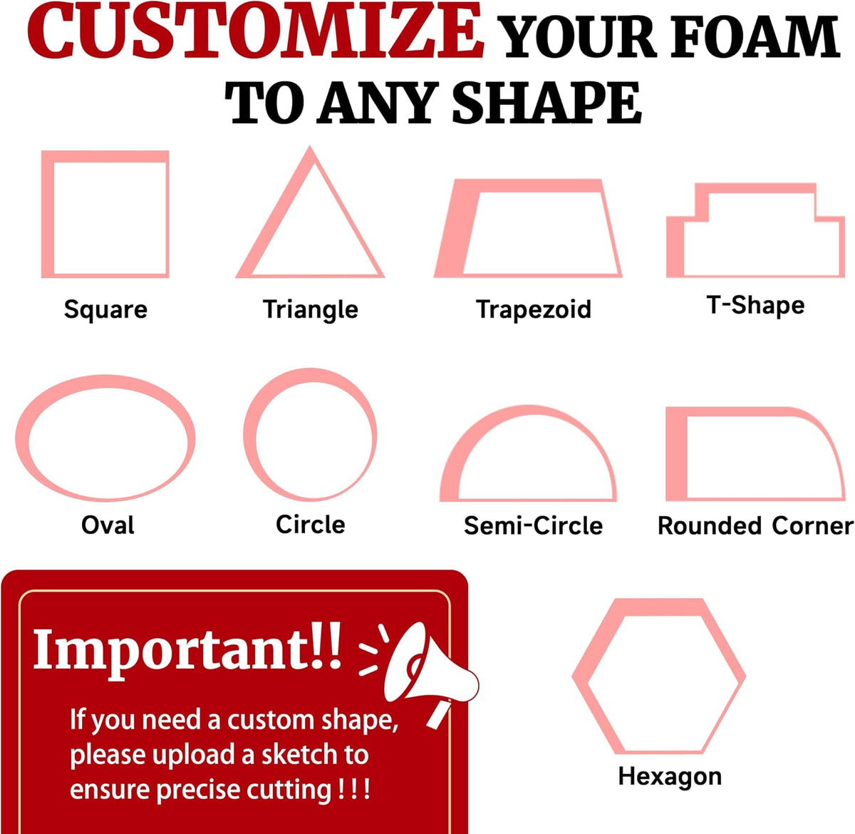 ShadeMart Custom Cut Foam 3
