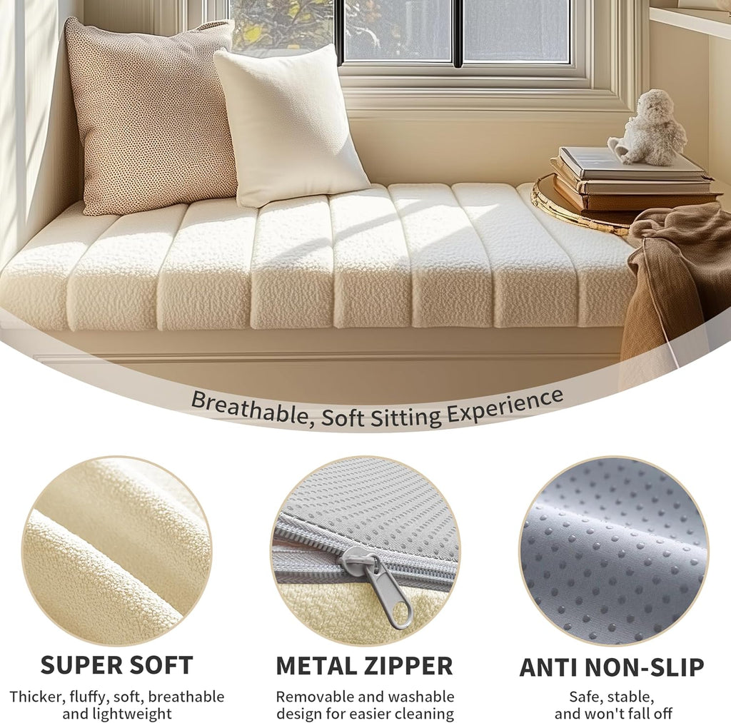 ShadeMart Custom Window Seat Cushion 4