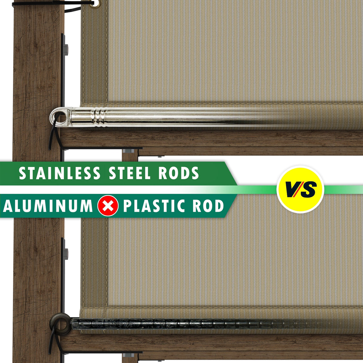 ShadeMart Custom Waterproof Pergola Cover 7
