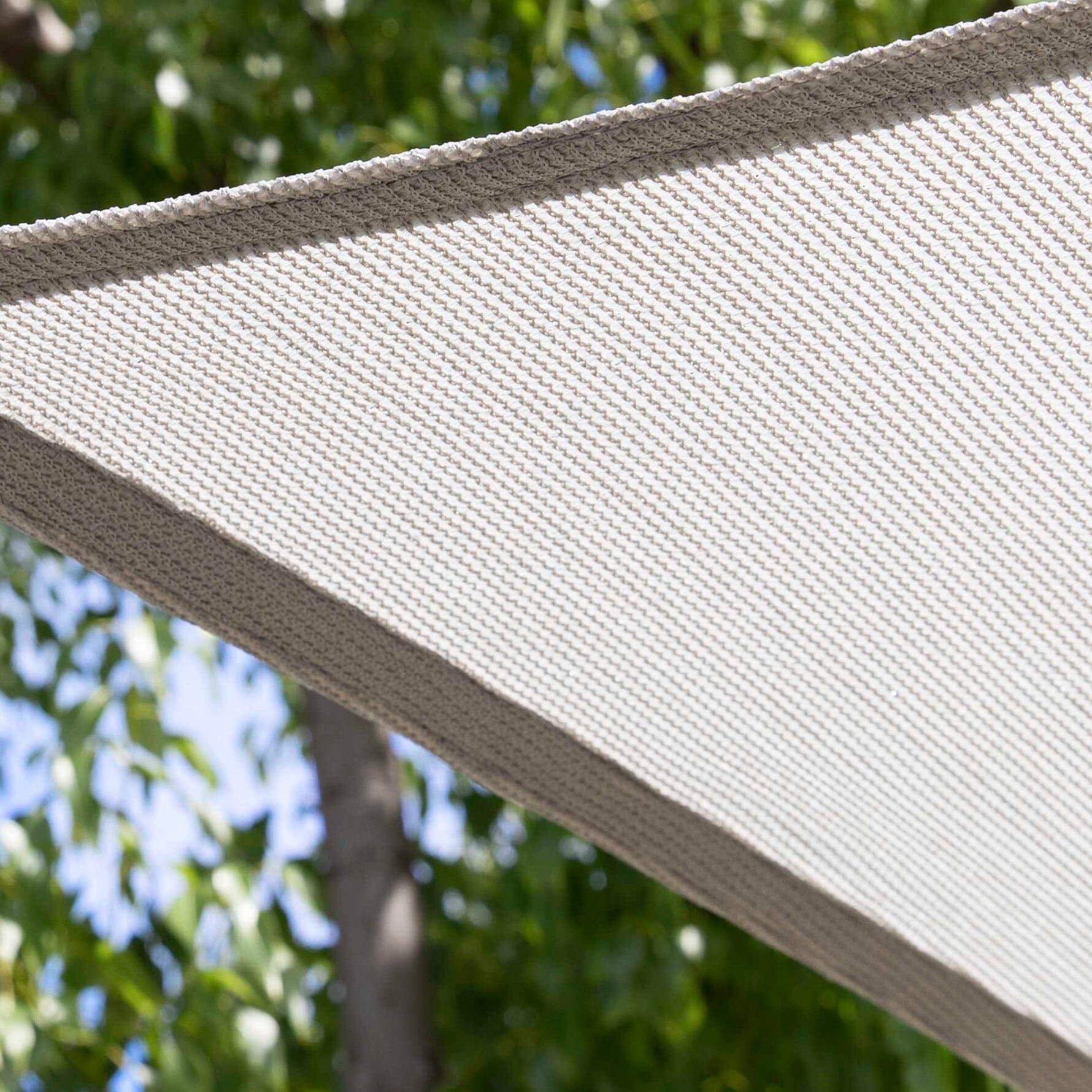 ColourTree Waterproof Pergola Cover Replacement Sun Shade Canopy Commercial Grade 260 GSM Cloth for Outdoor Patio with Weighted Rodsand Hardware TMD