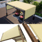 ColourTree Waterproof Pergola Cover Replacement Sun Shade Canopy Commercial Grade 260 GSM Cloth for Outdoor Patio with Weighted Rodsand Hardware TMD