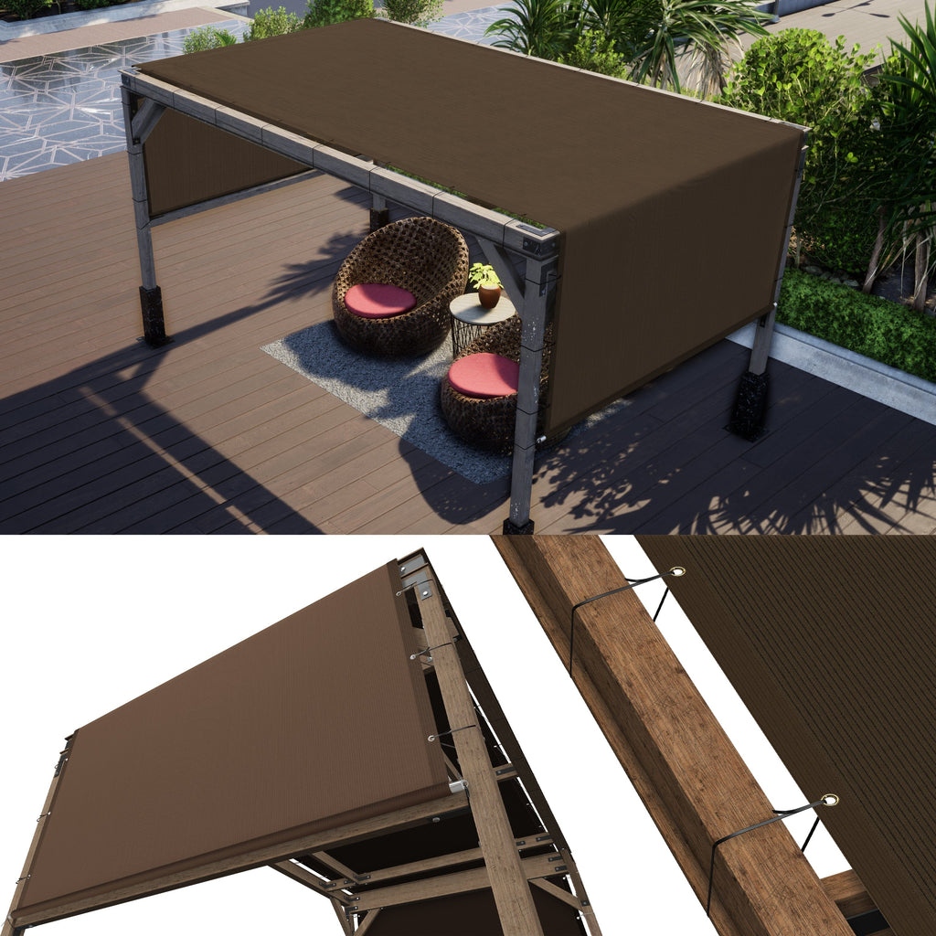ShadeMart Custom Pergola Shade Cover – Made to Order in Any Size 2