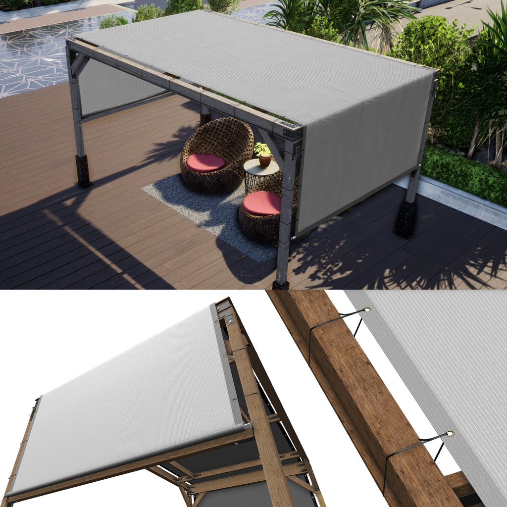ShadeMart Custom Pergola Shade Cover – Made to Order in Any Size 3