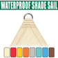Sun Shade Sail Sample | Waterproof ColourTree 
