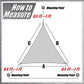 Right Triangle Sun Shade Sail Canopy, Commercial Grade, 4 Sizes, 7 Colors - ColourTree