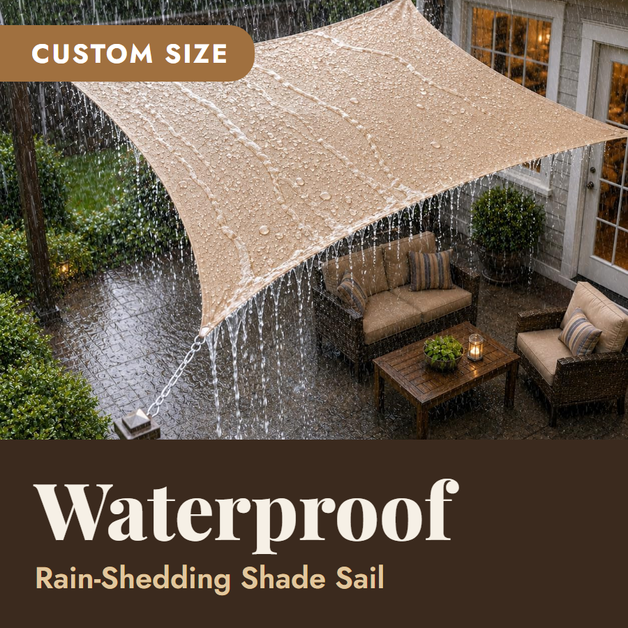 ShadeMart Custom Waterproof Shade Sail – custom size