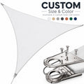ShadeMart Custom Super Ring Right Triangle Heavy Duty Shade Sail 1