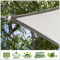Equilateral Triangle Sun Shade Sail Canopy, Commercial Grade, 11 Sizes, 8 Colors Sun Shade Sail Colourtree 